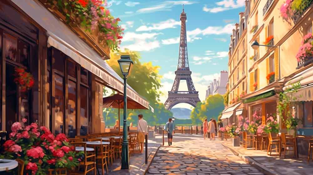 High quality graphy background Paris France wolrd, Anime Paris HD wallpaper  | Pxfuel